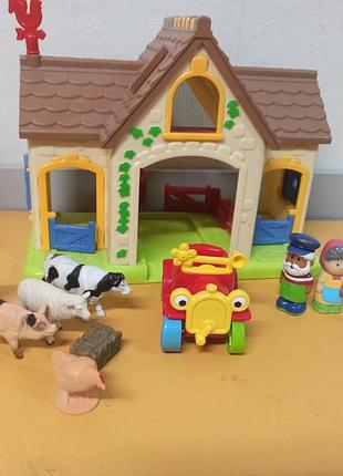 Игровой набор elc happyland farm ферма, звуки животных,