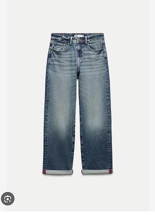 Джинси zara relax fit