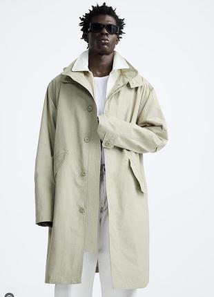 Тренч парка zara
