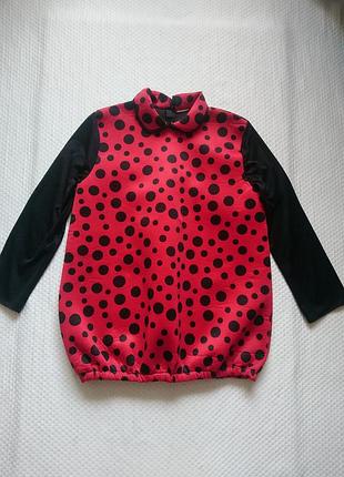 Косплей карнавальний костюм сонечко божа корівка l/xl розмір