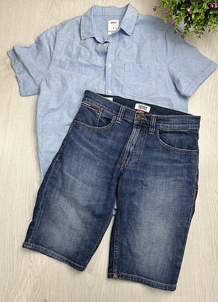 Джинсові шорти tommy hilfiger