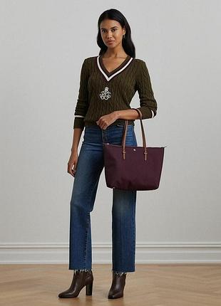 Женская сумка ralph lauren с логотипом