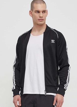 Оригінал спортивна кофта adidas originals classics sst track jacket im4545 оригинал зіпка на замку чорна чоловіча адідас m літо осінь демісезон