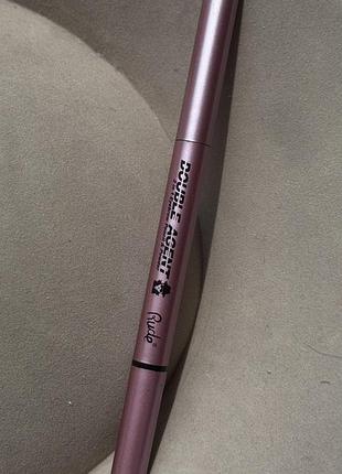 Підводка для брів rude cosmetics double agent 2 в 1