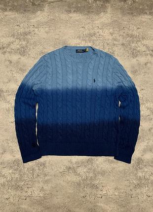 Вʼязаний светр cable-knit polo ralph lauren