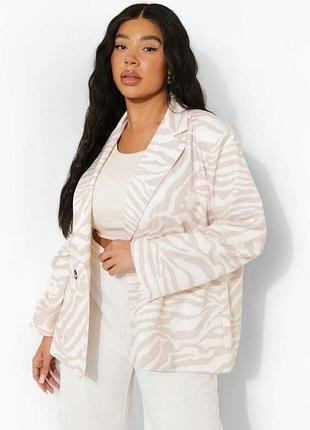 Новий піджак блейзер boohoo оверсайз made in italy