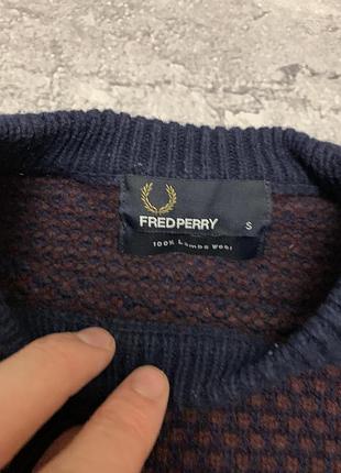 Светр fred perry lambswool 3