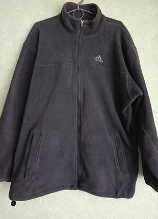 Флісова кофта adidas vintage