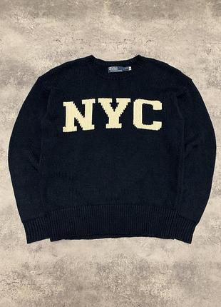 Вʼязаний светр polo ralph lauren nyc