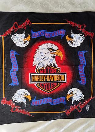Бандана, платок harley-davidson american glory eagle, сша.