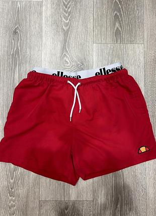 Шорти ellesse, у червоному кольорі , в розмірі l