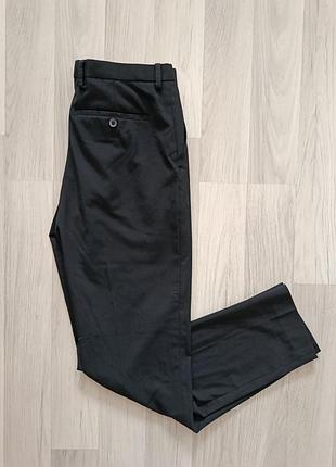 Чорні класичні штани брюки f&f w32/l31