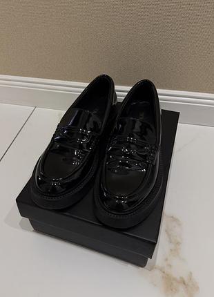 Лофери zara/туфлі