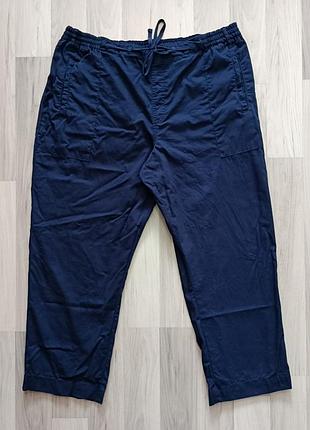 Чоловічі якісні штани брюки cotton traders xl navy