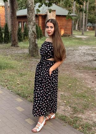 Сукня міді goldi 2
