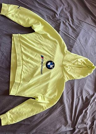 Укороченное худи puma bmw