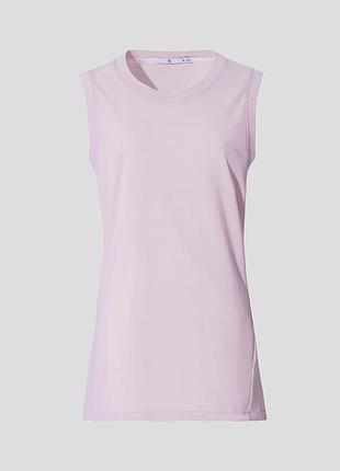 Рожева жіноча футболка оверсайз uniqlo +j jill sanders supima cotton