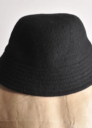 Женская шерстяная панама uniqlo adjustable wool bucket hat - one size