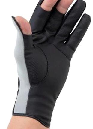 Перчатки shimano pearl fit 3 cover gloves l ц:blue 2