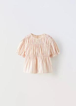 Топ футболка сорочка майка zara 2-3 98
