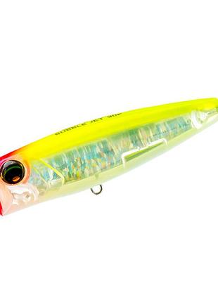 Попер duel l-blue spit pop 70f 70mm 8.5g #hlcl (f1224-hlcl)