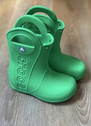 Гумові чоботи crocs