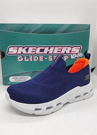 Стрейч кроссовки слипоны skechers glide step оригинал