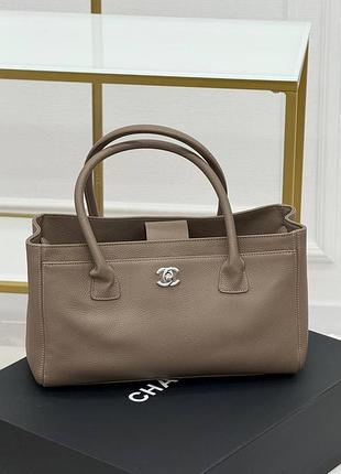 Сумка прямокутна коричневі відтінки chanel