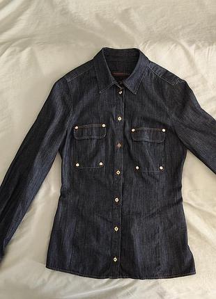 Рубашка trussardi jeans original m
