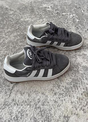 Кросівки adidas campus сірі 37 розмір