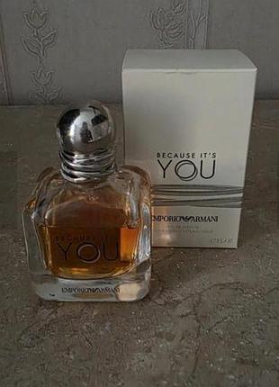Because of you 40 ml armani