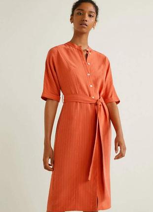 Отличное оранжевое платье в белую полоску из лиоцелла mango
🌷🌷🌷🌷🌷🌷🌷🌷🌷🌷🌷