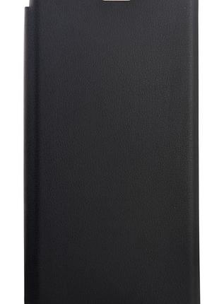 Чохол книжка premium для motorola edge 50 fusion на магніті з підставкою чорний