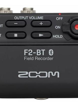 Портативний рекордер zoom f2-bt black