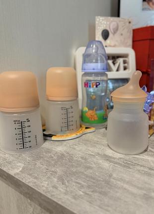 Пляшечки для годування suavinex + подарунок