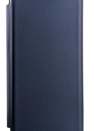 Чехол книжка premium для samsung a33 5g / a336 на магните с подставкой темно синий
