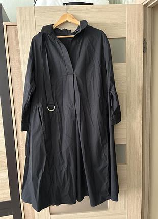 Сукня сорочка міді m-xl