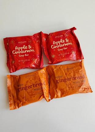 Мыло в ассортименте орифлейм oriflame яблоко apple cinnamon spicy ginger bread апельсин
