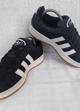 Кожанние кроссовки adidas campus р.37.5,