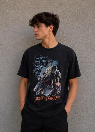 Мерчова футболка army of darkness  мерч вінтажний рок