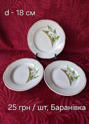Тарілки ссер (11). баранівка.