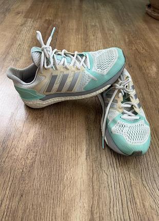 Бігові кросівки adidas supernova st «white aqua»