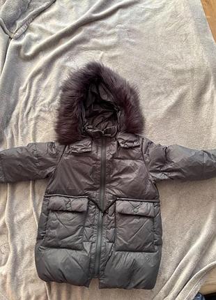 Зимова куртка zara 116см стан як новий