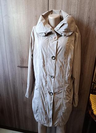 Ветровка (плащик) длинная женская bexleys woman pp xl плащевка