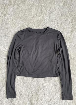 Жіночий графітовий лонгслів shein s/m