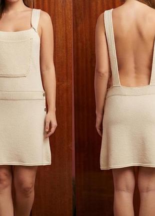 Вязаный сарафан zara