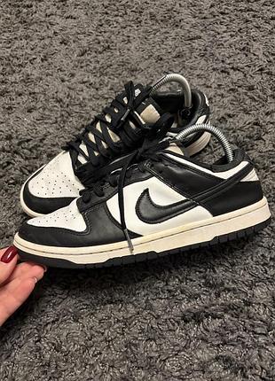 Кросівки nike dunk low retro "panda"