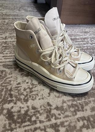 Кеди чоловічі converse kim jones бежеві 41.5 (26.5 см)