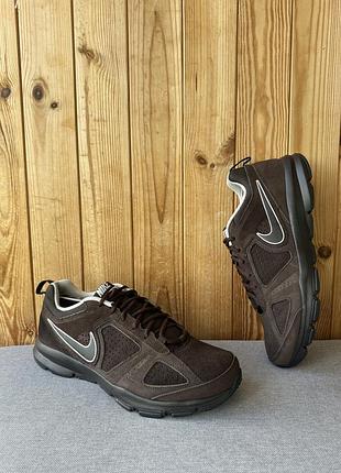 Шкіряні чоловічі кеди взуття кросівки nike t-lite xl