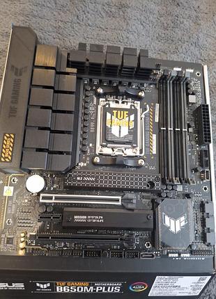 Материнская плата asus tuf gaming b650m-plus, потребляемая. продается в связи с апгрейдом пк.